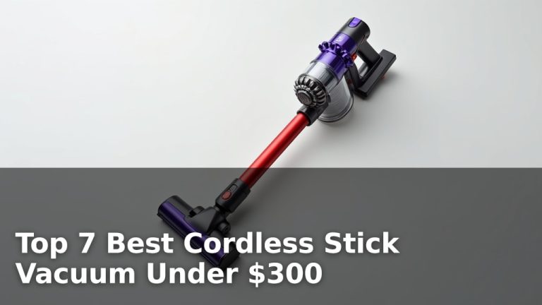 Top 7 Best Cordless Stick Vacuum Under $300