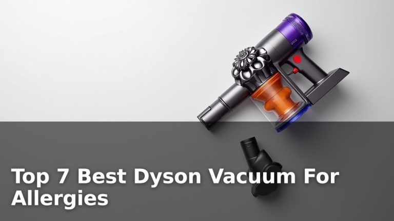 Top 7 Best Dyson Vacuum For Allergies
