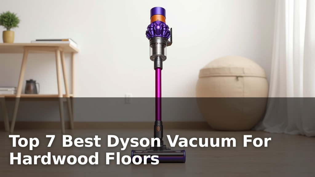 Top 7 Best Dyson Vacuum For Hardwood Floors