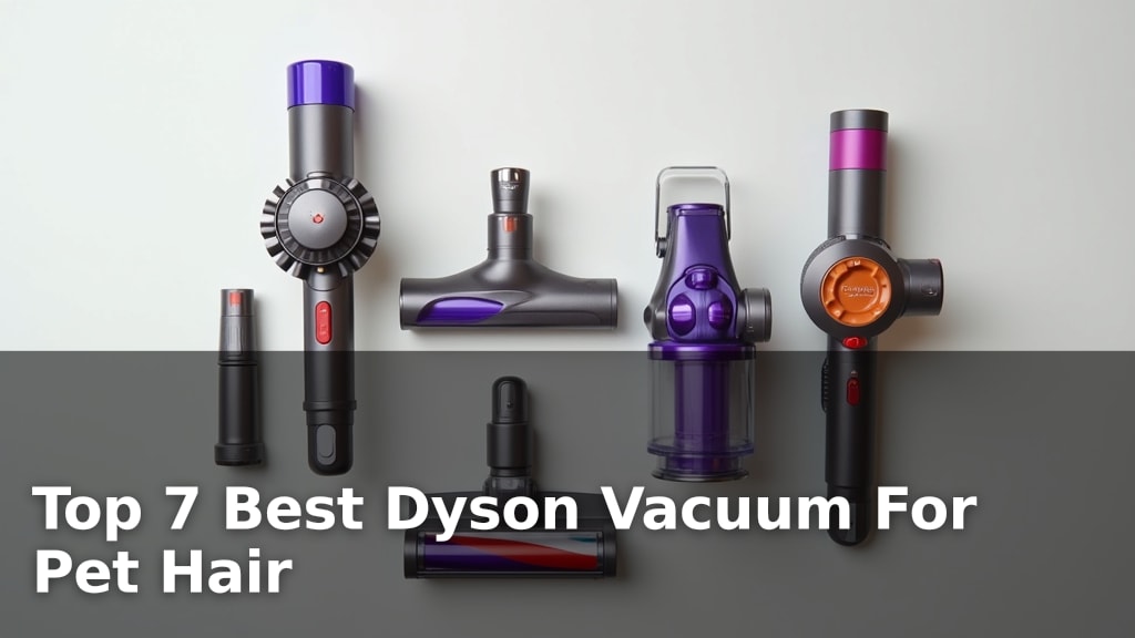 Top 7 Best Dyson Vacuum For Pet Hair