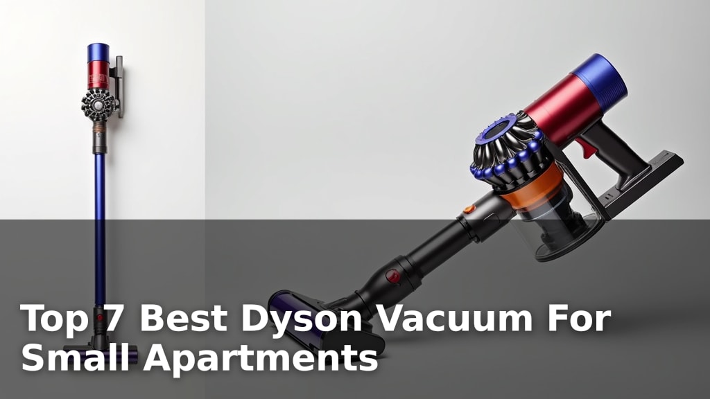 Top 7 Best Dyson Vacuum For Small Apartments