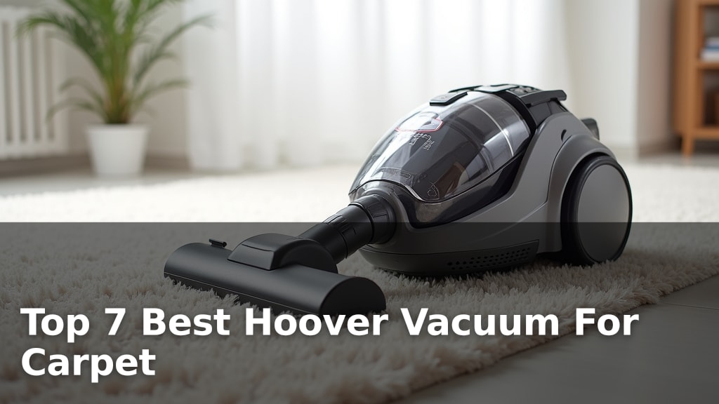 Top 7 Best Hoover Vacuum For Carpet