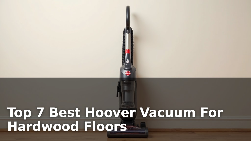 Top 7 Best Hoover Vacuum For Hardwood Floors