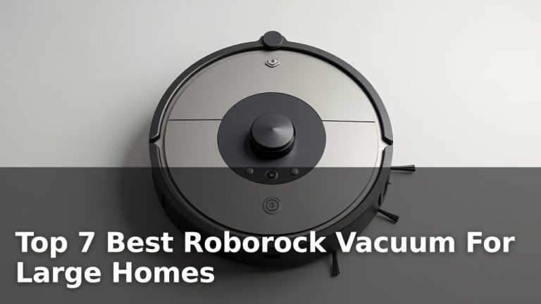 Top 7 Best Roborock Vacuum For Large Homes