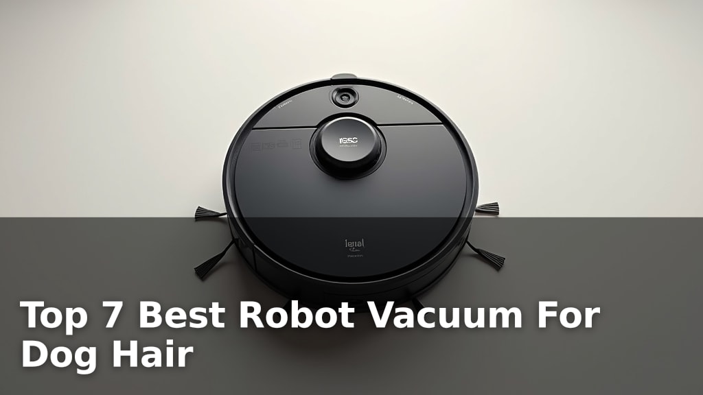 Top 7 Best Robot Vacuum For Dog Hair