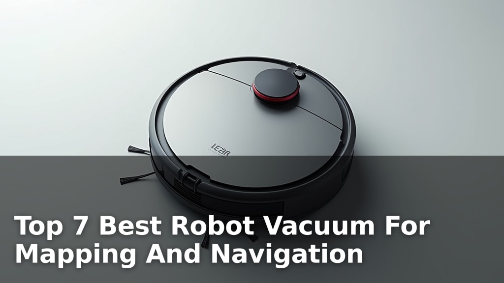Top 7 Best Robot Vacuum For Mapping And Navigation