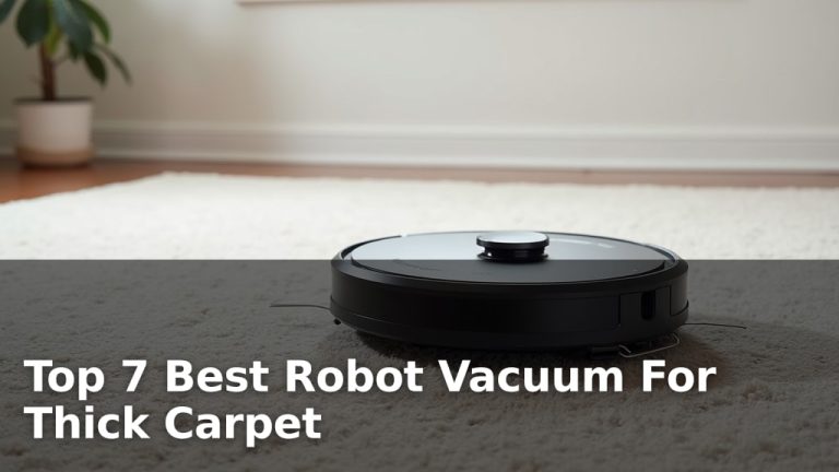 Top 7 Best Robot Vacuum For Thick Carpet