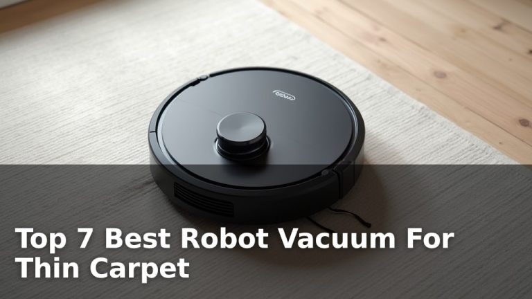 Top 7 Best Robot Vacuum For Thin Carpet