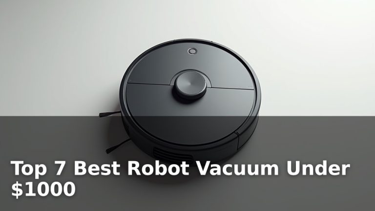 Top 7 Best Robot Vacuum Under $1000