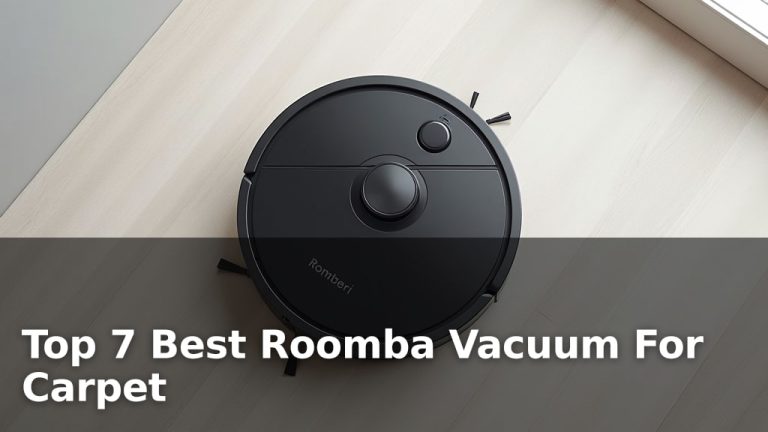 Top 7 Best Roomba Vacuum For Carpet