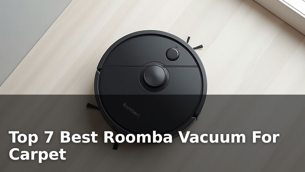 Top 7 Best Roomba Vacuum For Carpet