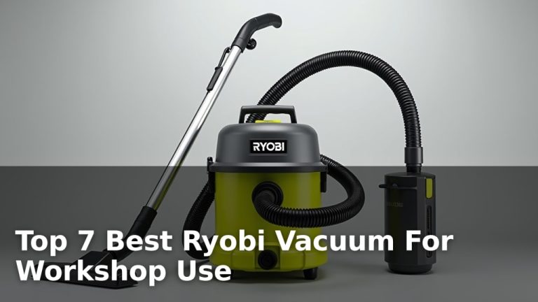 Top 7 Best Ryobi Vacuum For Workshop Use