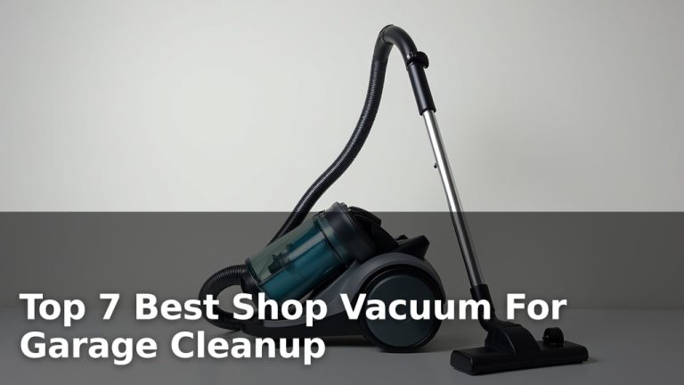 Top 7 Best Shop Vacuum For Garage Cleanup