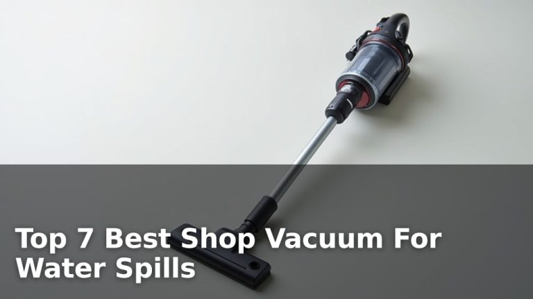 Top 7 Best Shop Vacuum For Water Spills
