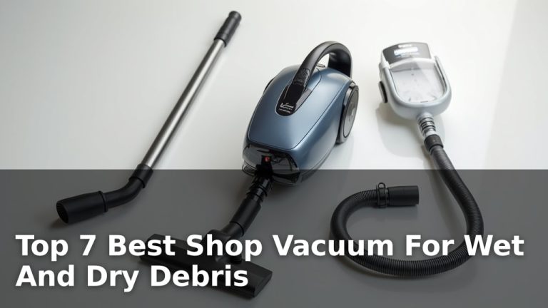 Top 7 Best Shop Vacuum For Wet And Dry Debris