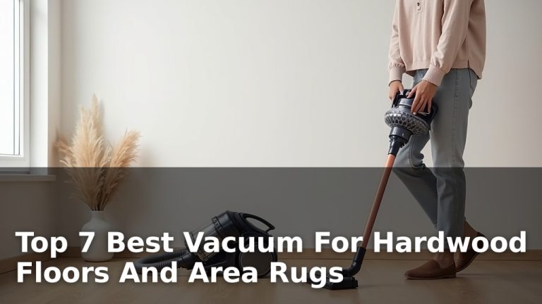 Top 7 Best Vacuum For Hardwood Floors And Area Rugs