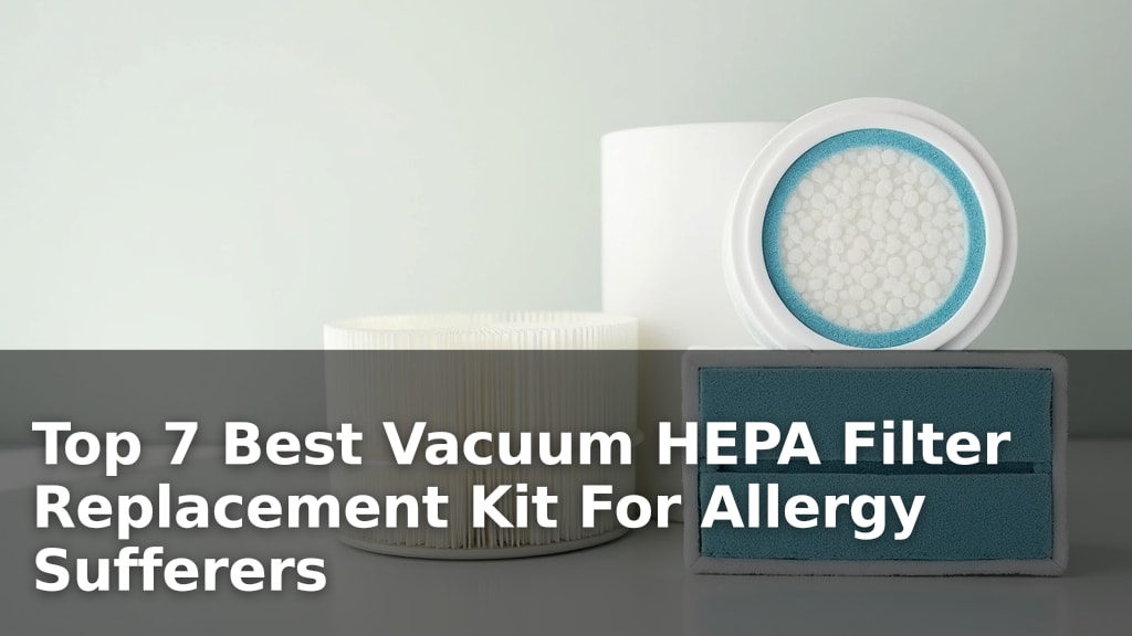 Top 7 Best Vacuum HEPA Filter Replacement Kit For Allergy Sufferers