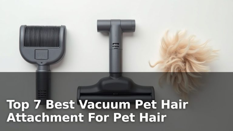 Top 7 Best Vacuum Pet Hair Attachment For Pet Hair