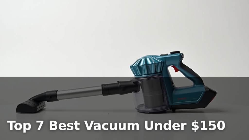 Top 7 Best Vacuum Under $150