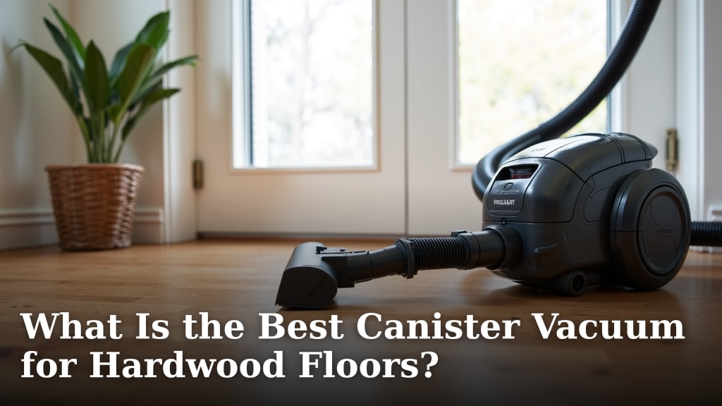 What Is the Best Canister Vacuum for Hardwood Floors?