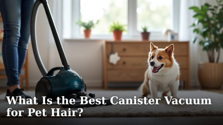What Is the Best Canister Vacuum for Pet Hair?