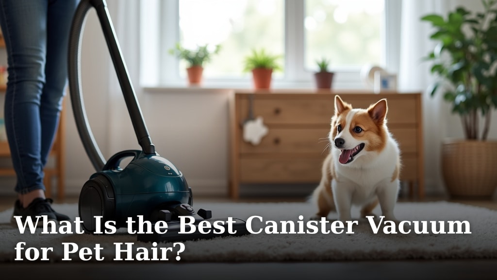 What Is the Best Canister Vacuum for Pet Hair?