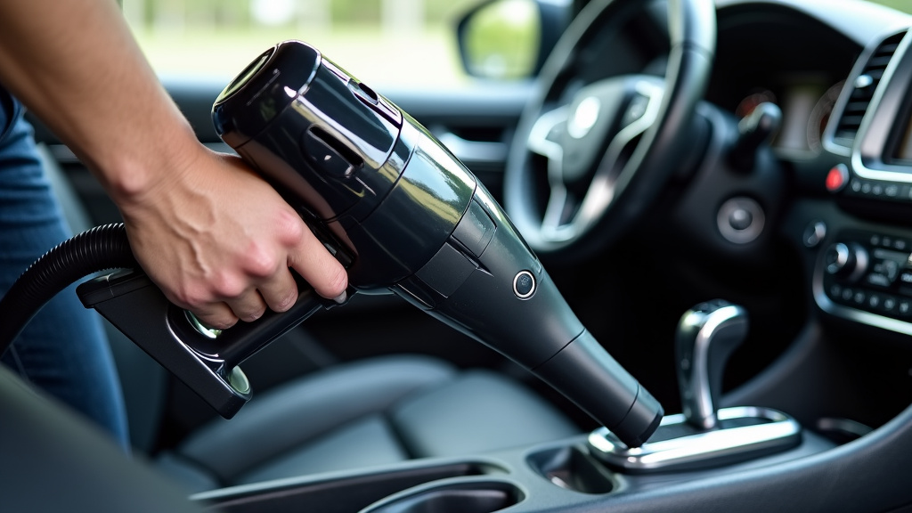 Choosing the Right Handheld Vacuum for Your Car's Interior