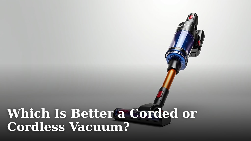 Which Is Better a Corded or Cordless Vacuum?