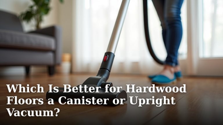 Which Is Better for Hardwood Floors a Canister or Upright Vacuum?