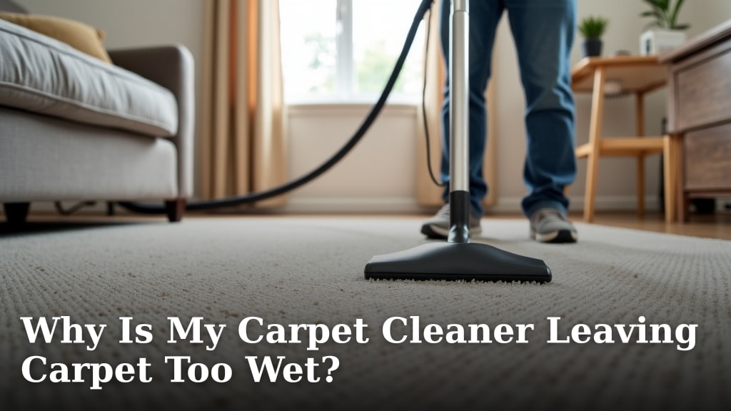 Why Is My Carpet Cleaner Leaving Carpet Too Wet?