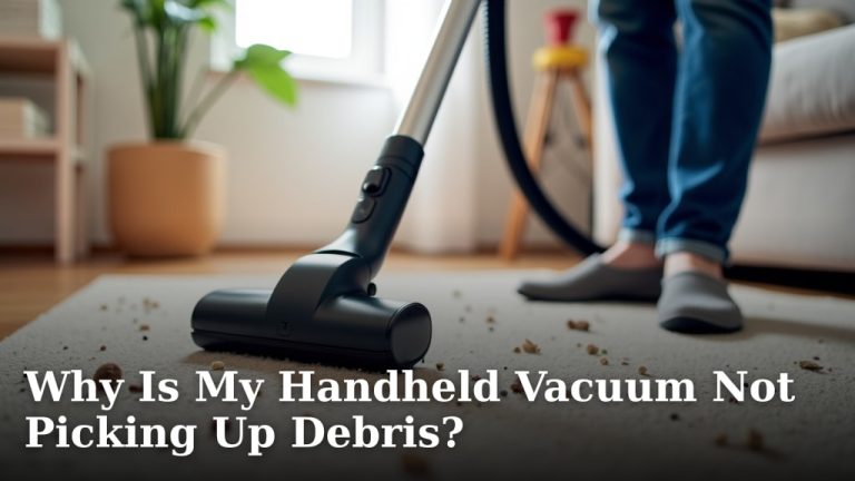 Why Is My Handheld Vacuum Not Picking Up Debris?