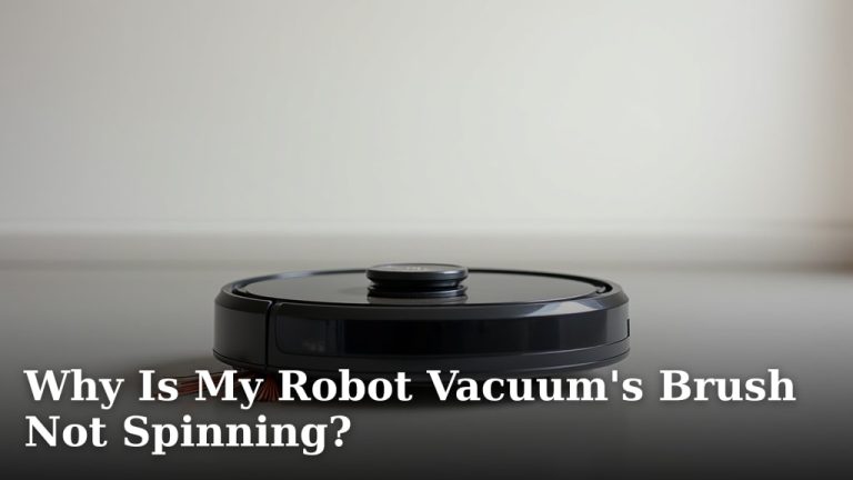 Why Is My Robot Vacuum's Brush Not Spinning?
