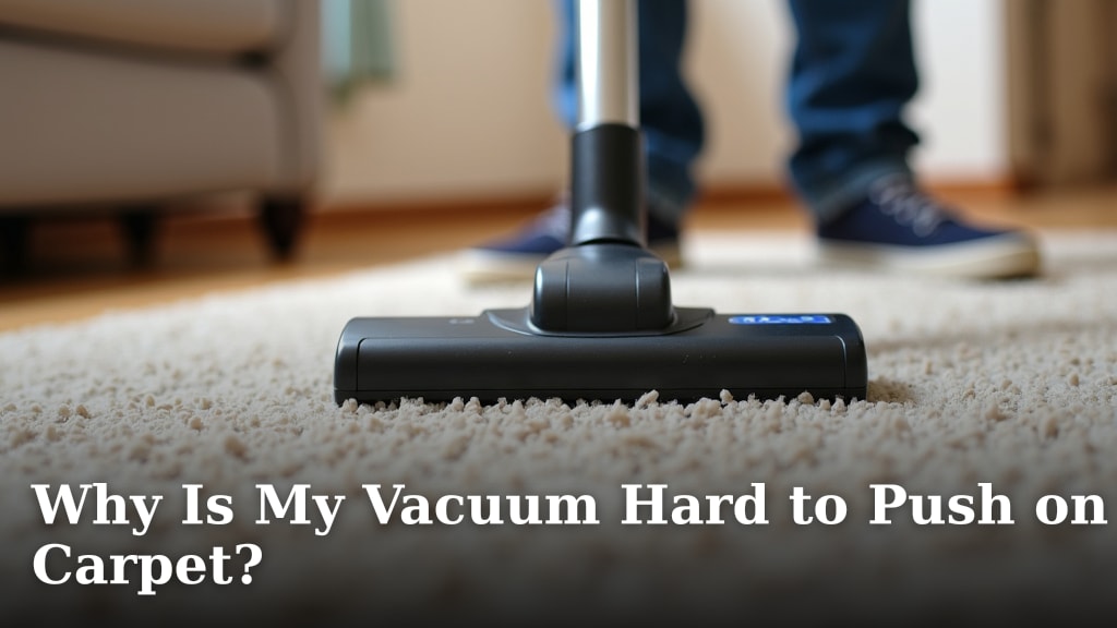 Why Is My Vacuum Hard to Push on Carpet?