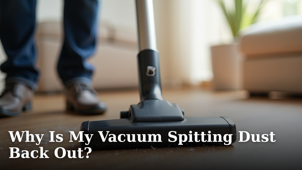 Why Is My Vacuum Spitting Dust Back Out?