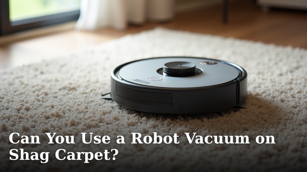 Can You Use a Robot Vacuum on Shag Carpet?