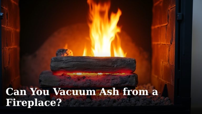 Can You Vacuum Ash from a Fireplace?