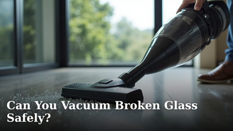 Can You Vacuum Broken Glass Safely?