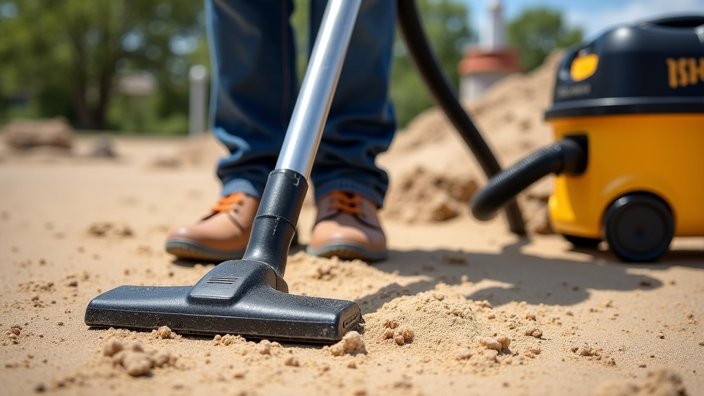 Using Your Shop Vac for Sand Cleanup