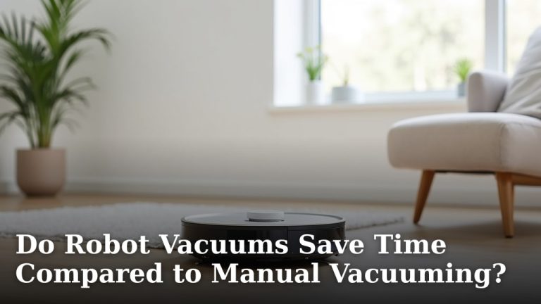 Do Robot Vacuums Save Time Compared to Manual Vacuuming?