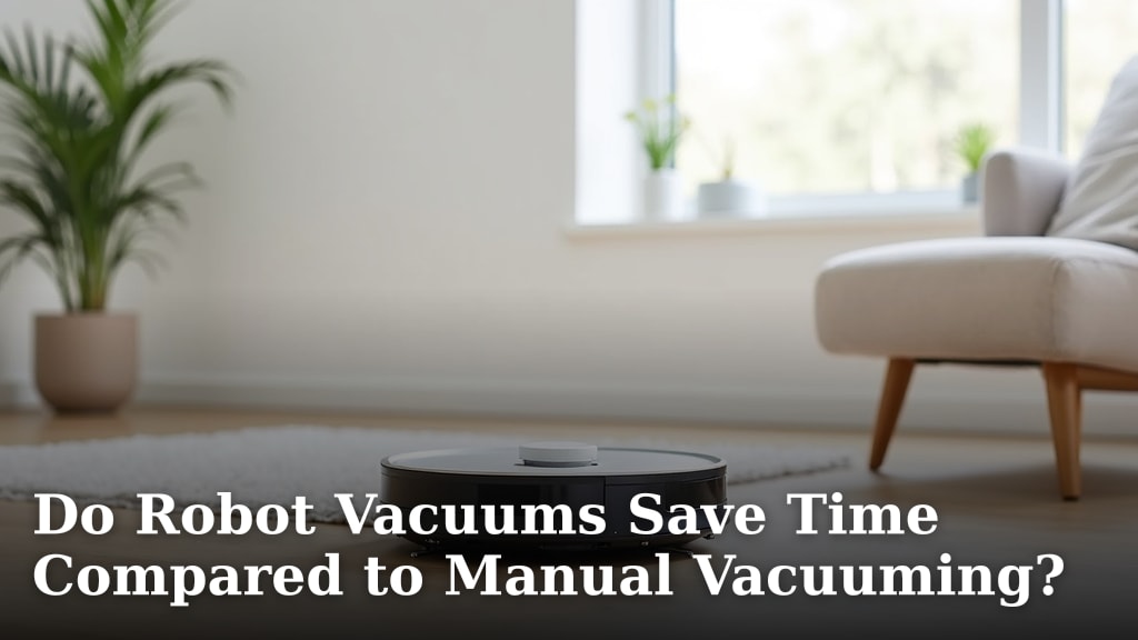 Do Robot Vacuums Save Time Compared to Manual Vacuuming?