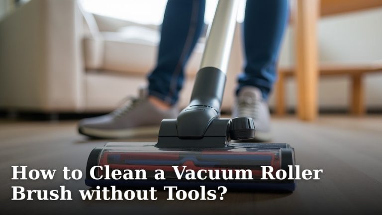 How to Clean a Vacuum Roller Brush without Tools?