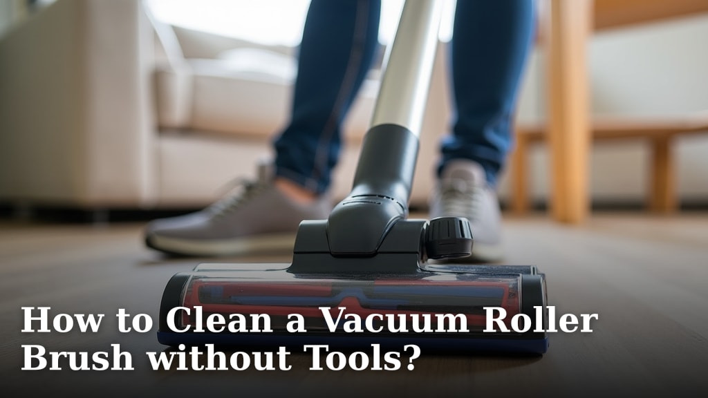 How to Clean a Vacuum Roller Brush without Tools?