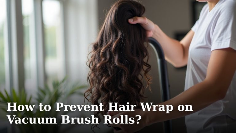 How to Prevent Hair Wrap on Vacuum Brush Rolls?
