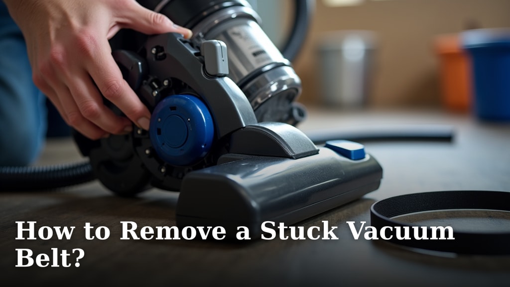 How to Remove a Stuck Vacuum Belt?