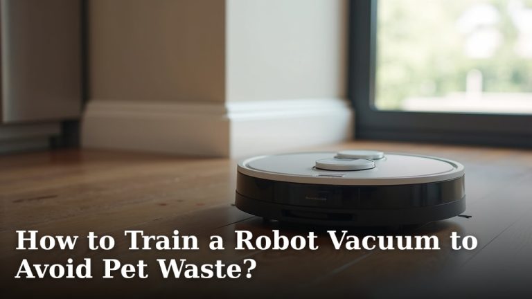 How to Train a Robot Vacuum to Avoid Pet Waste?