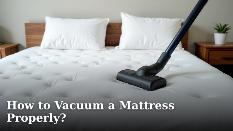 How to Vacuum a Mattress Properly?