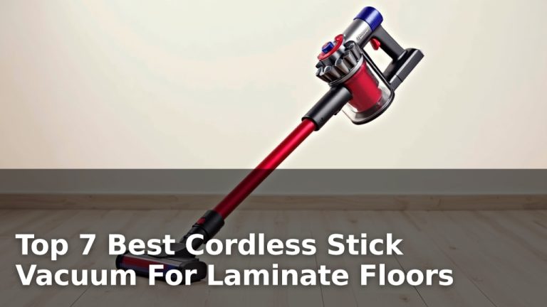 Top 7 Best Cordless Stick Vacuum For Laminate Floors