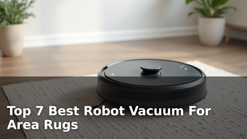 Top 7 Best Robot Vacuum For Area Rugs