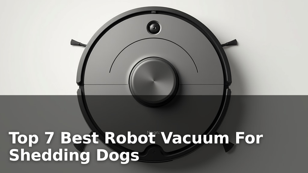 Top 7 Best Robot Vacuum For Shedding Dogs