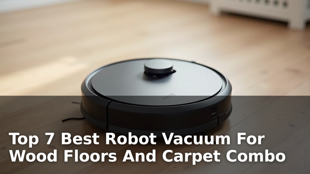 Top 7 Best Robot Vacuum For Wood Floors And Carpet Combo